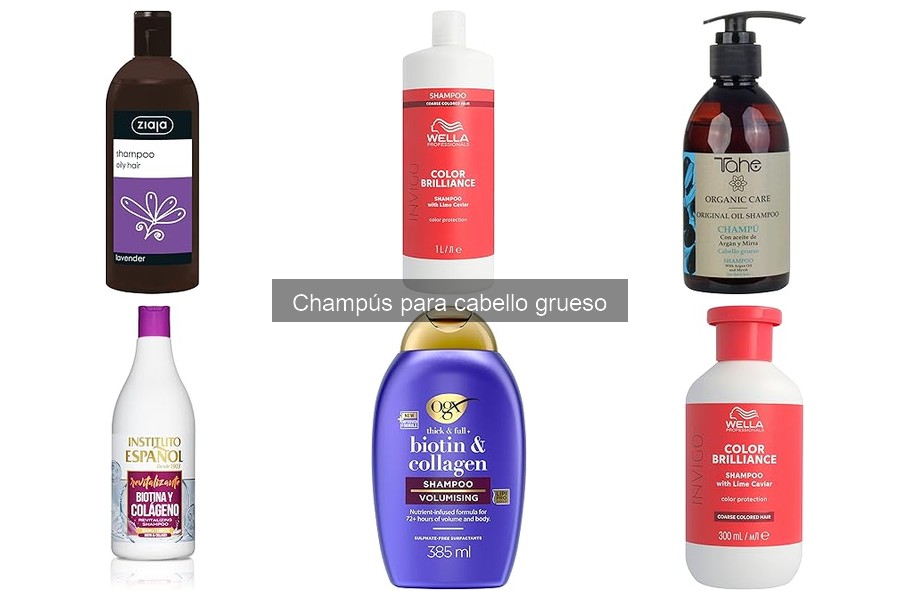Cómo usar champús para cabello grueso correctamente