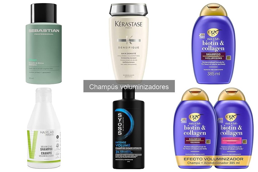 Cómo usar champús voluminizadores para un cabello con volumen