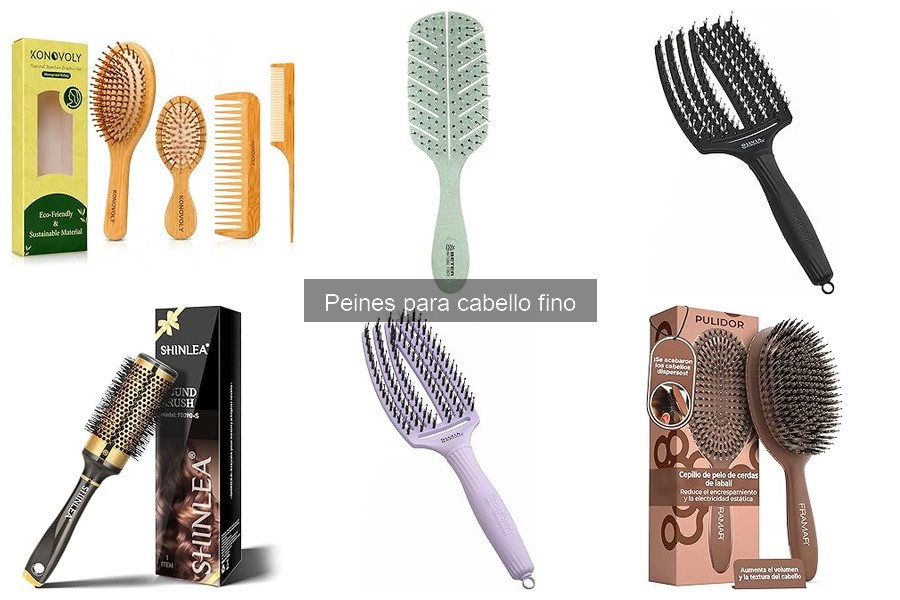 Cómo Usar Peines para Cabello Fino sin Dañar