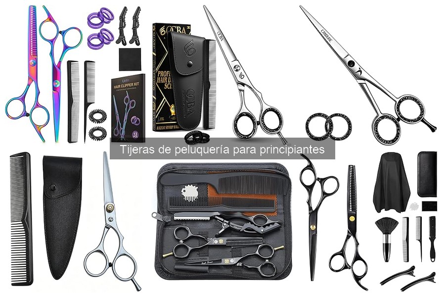 Cómo usar tijeras de peluquería para principiantes