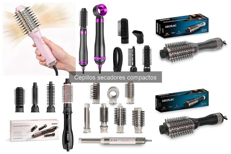 Cómo usar un cepillo secador compacto para un cabello perfecto