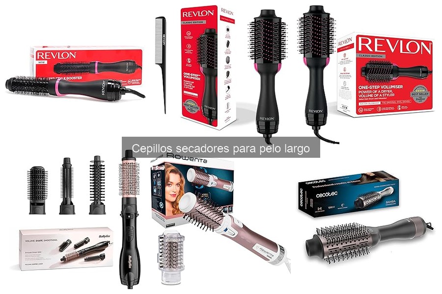 Cómo usar un cepillo secador para un peinado perfecto