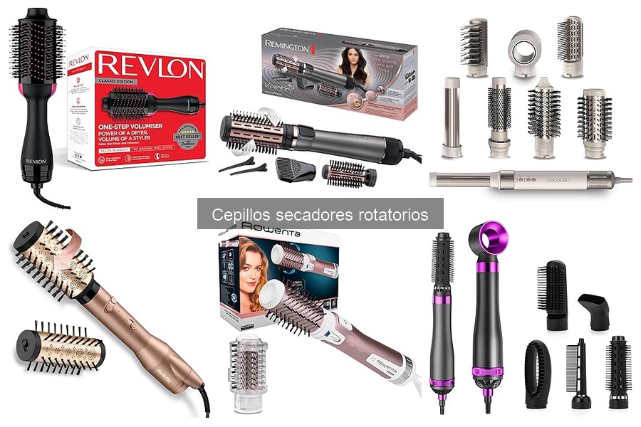 Cómo usar un cepillo secador rotatorio para un cabello perfecto