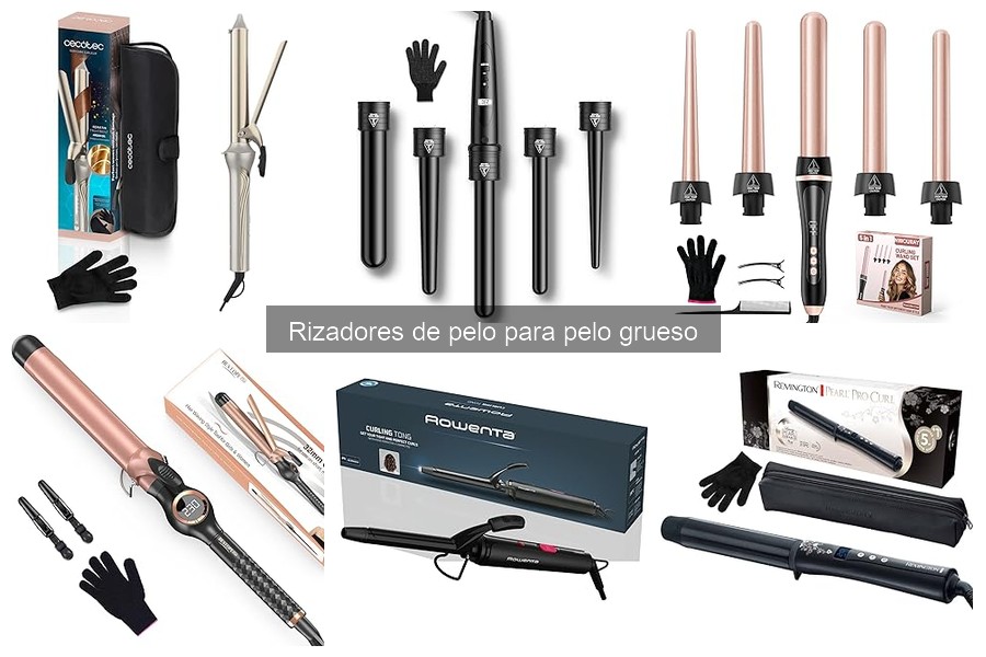 Cómo usar un rizador de pelo para cabello grueso