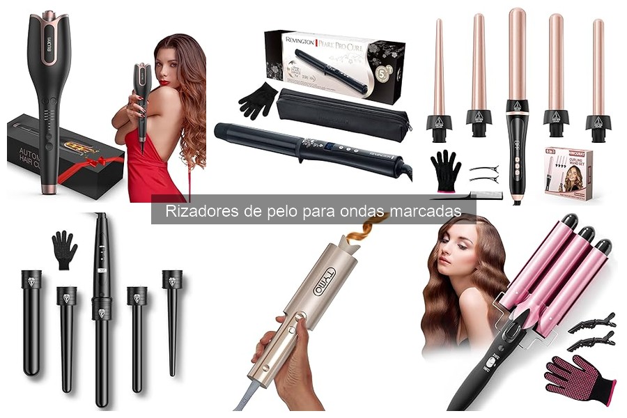 Cómo usar un rizador de pelo para ondas marcadas