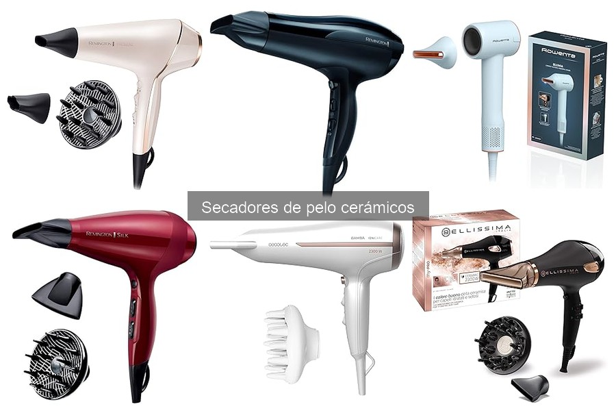 Cómo usar un secador de pelo cerámico correctamente
