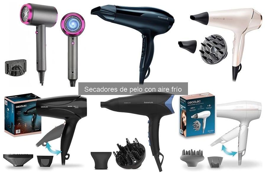 Cómo usar un secador de pelo con aire frío correctamente