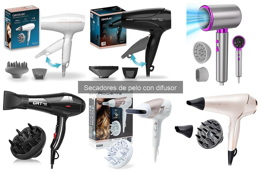 Cómo usar un secador de pelo con difusor correctamente