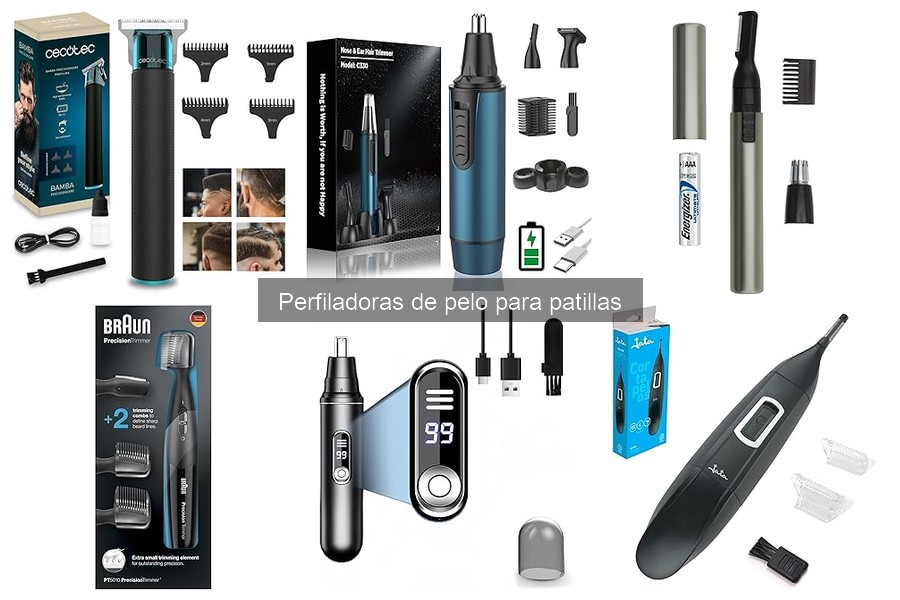 Cómo usar una perfiladora de pelo para patillas correctamente