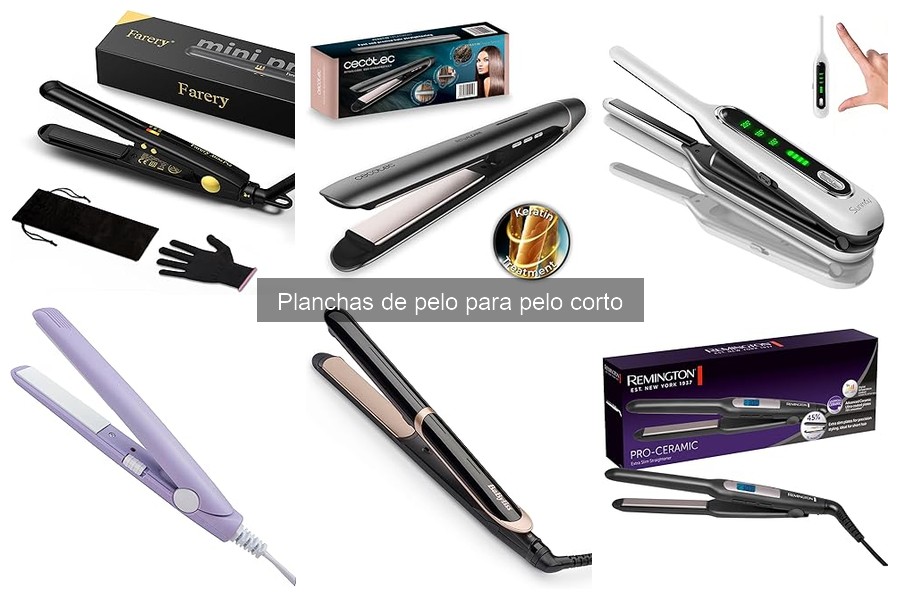 Cómo usar una plancha de pelo en cabello corto: consejos prácticos