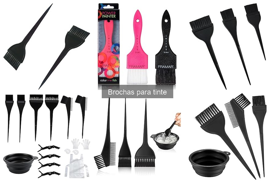 Cómo utilizar correctamente una brocha para tinte de cabello