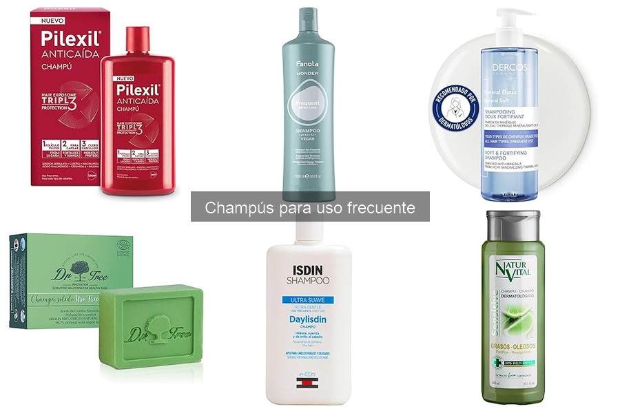 Cómo utilizar un champú para uso frecuente correctamente