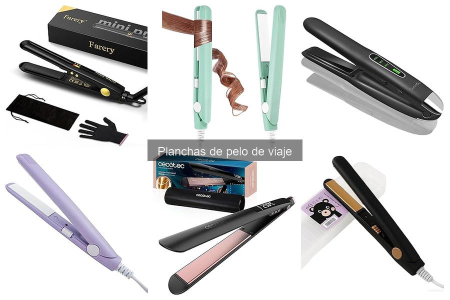 Cómo viajar con una plancha de pelo de forma segura