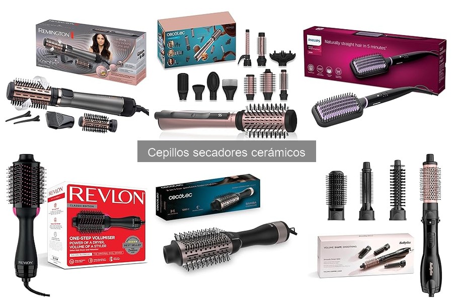 Comparativa: Cepillos Secadores Cerámicos vs Convencionales