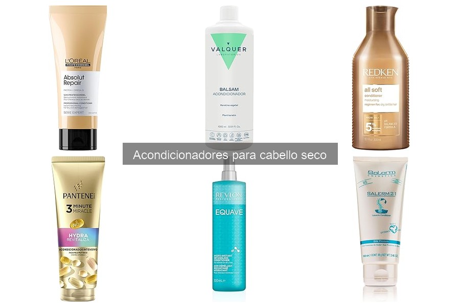 Comparativa de Acondicionadores para Cabello Seco y Rizado