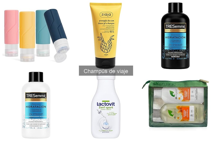 Comparativa de Champús de Viaje para Diferentes Tipos de Cabello