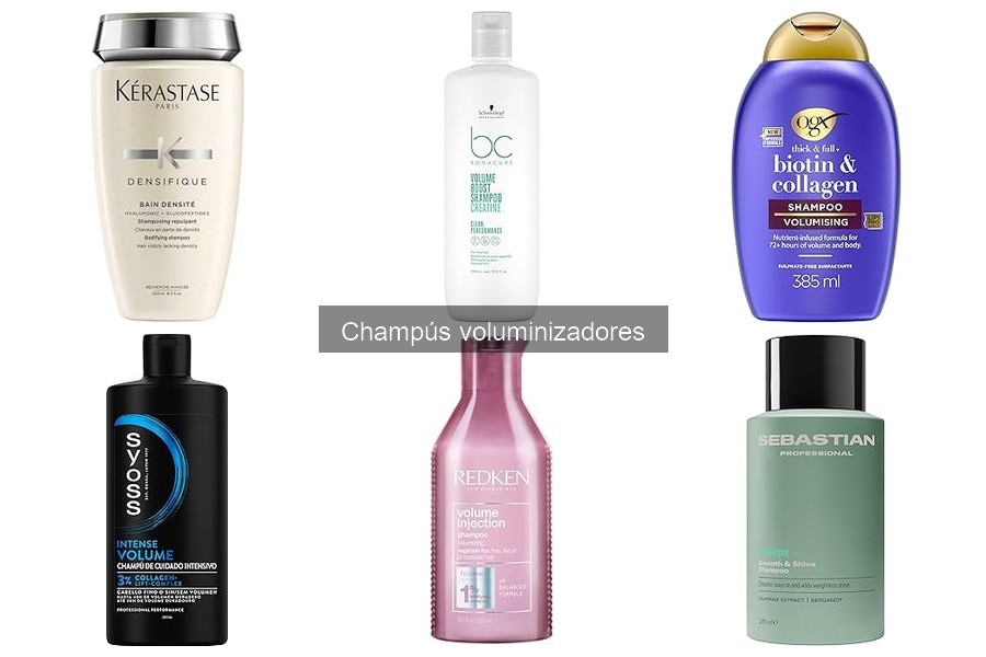 Comparativa de Champús Voluminizadores: Redken, Sebastian y Wella