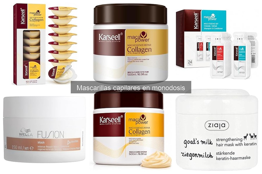 Comparativa de Mascarillas Capilares: Monodosis vs. Frascos