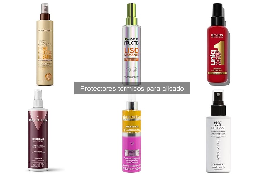 Comparativa de Mejores Protectores Térmicos para Alisado
