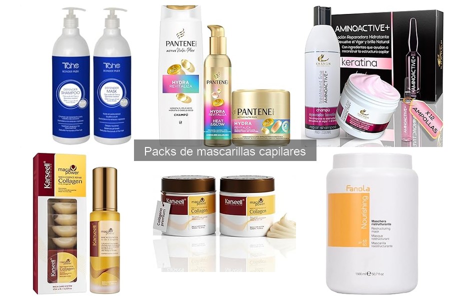 Comparativa de Packs de Mascarillas Capilares: Mejores Opciones
