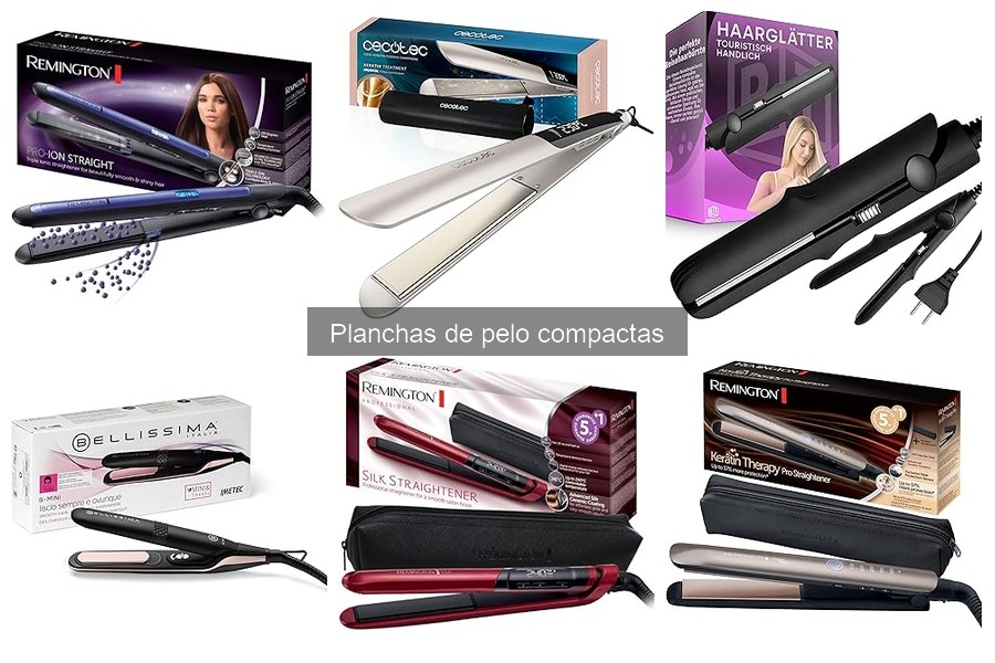 Comparativa de Planchas de Pelo Compactas: Mejores Marcas