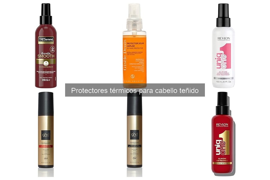 Comparativa de Protectores Térmicos para Cabello Teñido