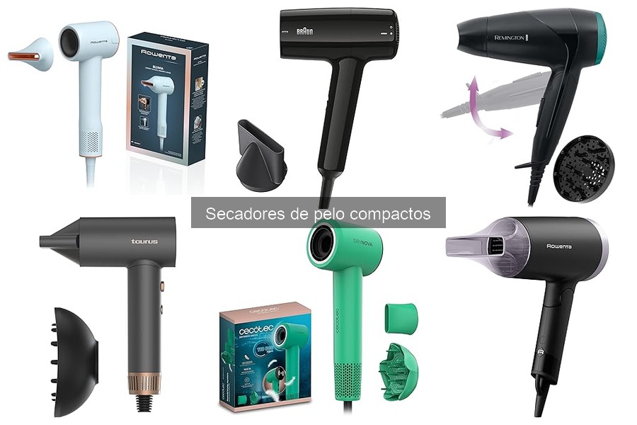 Comparativa de Secadores de Pelo Compactos y Estándar