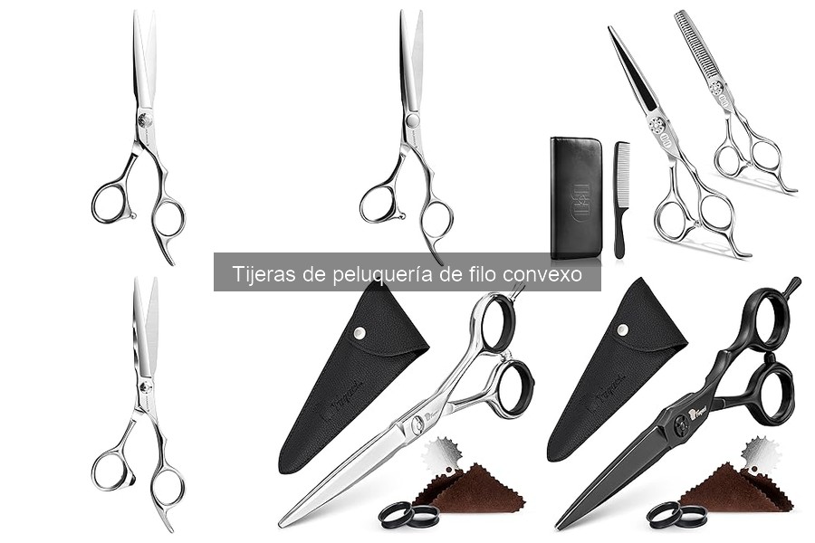 Comparativa de Tijeras de Peluquería de Filo Convexo