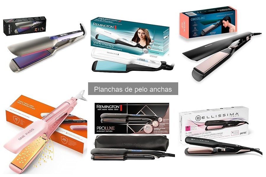Comparativa: Planchas de Pelo Anchas vs. Estrechas