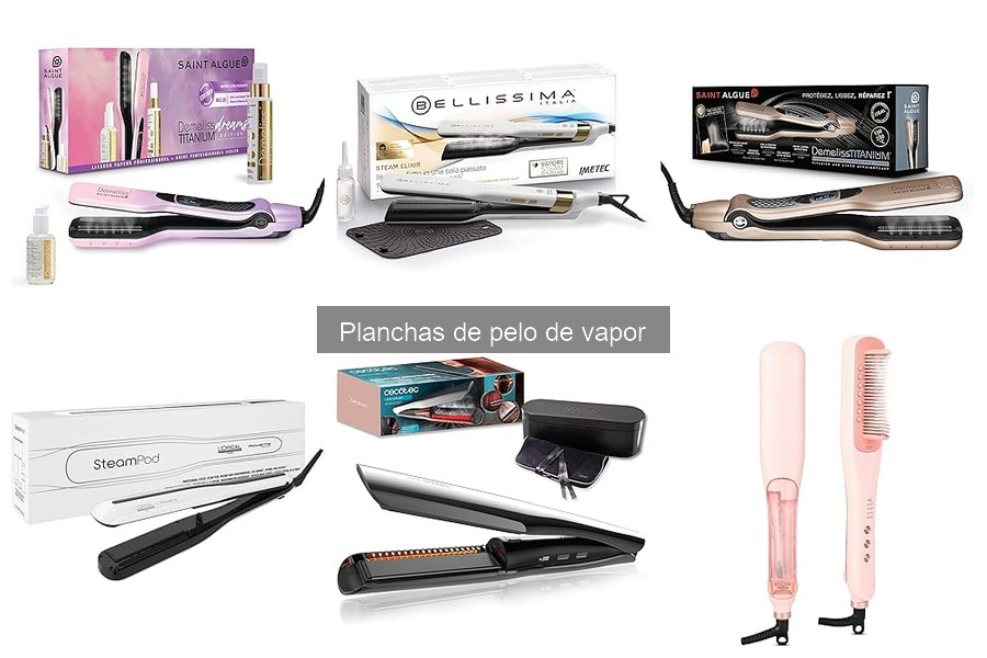 Comparativa: Planchas de Pelo de Vapor vs Tradicionales