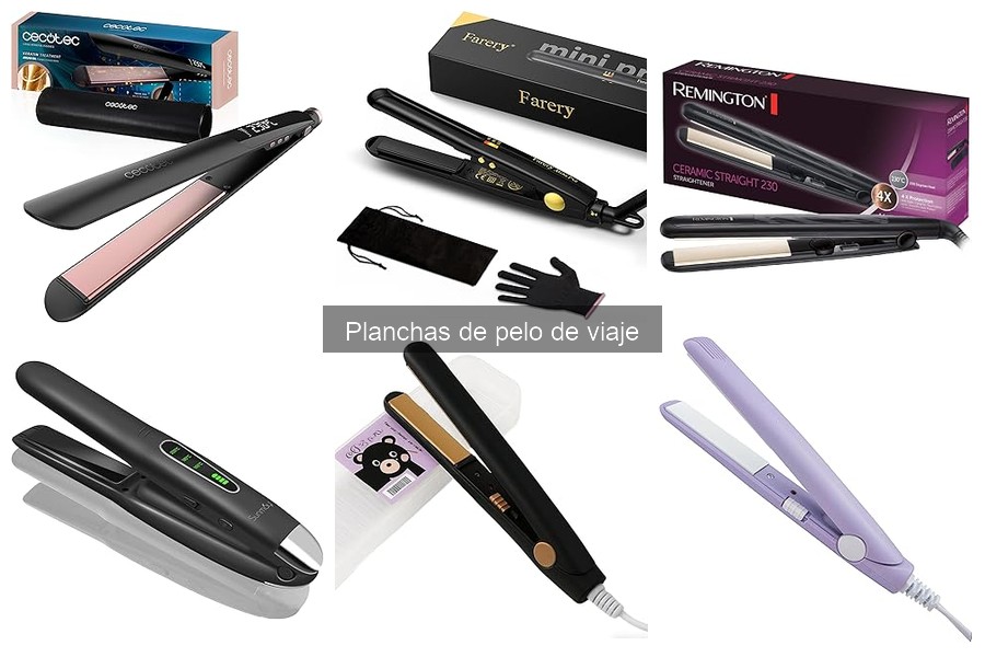 Comparativa: Planchas de Pelo de Viaje vs. Convencionales