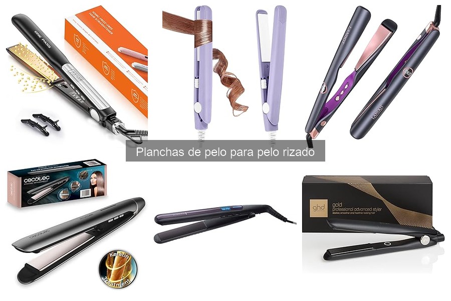 Comparativa: Planchas de pelo iónicas vs. infrarrojas para rizos
