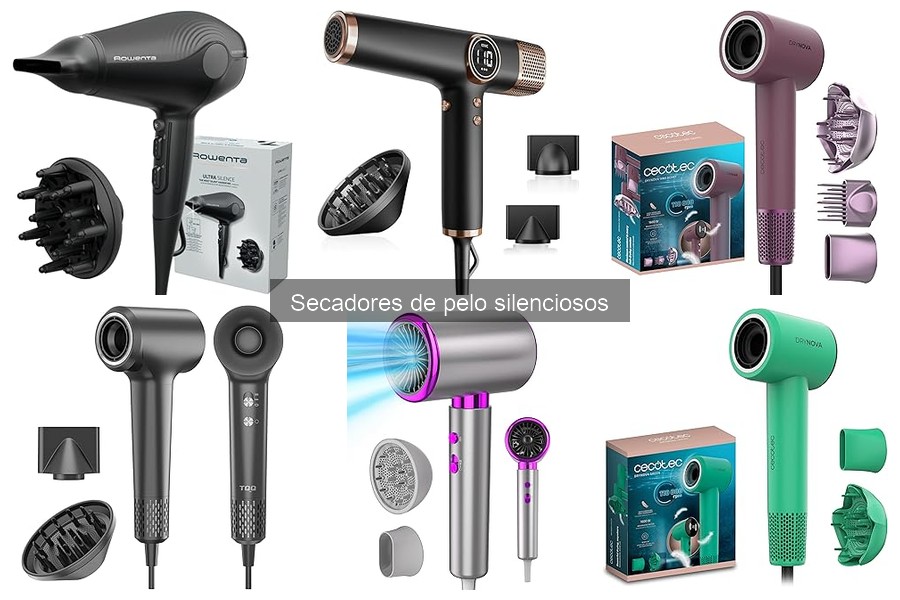Comparativa: Secadores de Pelo Silenciosos vs. Tradicionales