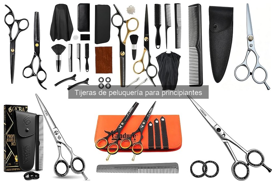 Consejos para elegir tijeras de peluquería para principiantes
