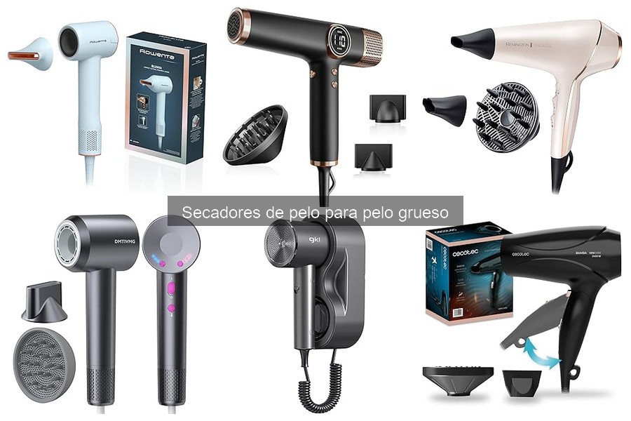 Consejos para Mantener Secadores de Pelo Grueso en Perfecto Estado
