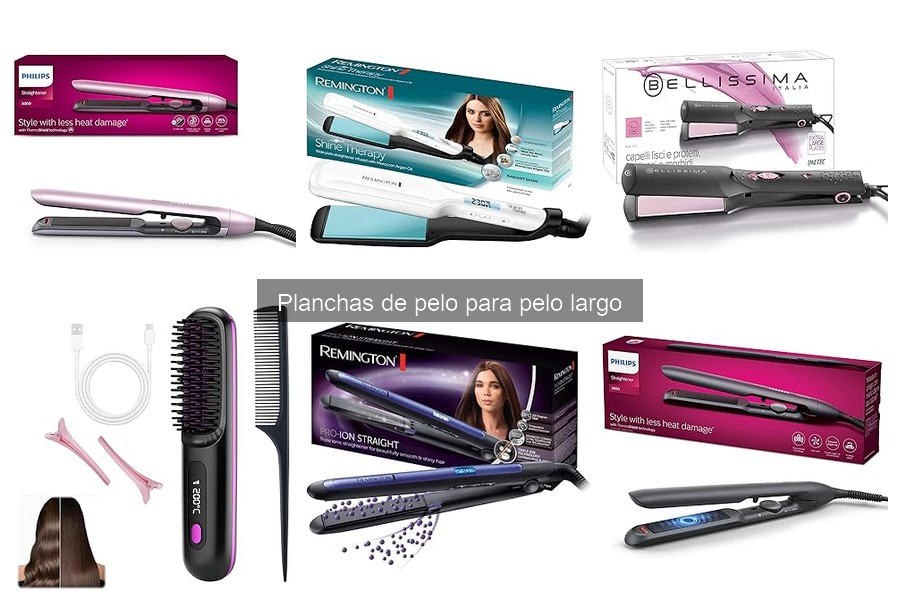 ¿Cuánto gastar en una plancha de pelo largo? Guía 2023