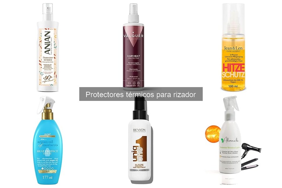 Cuidados del cabello tras usar rizador y protector térmico