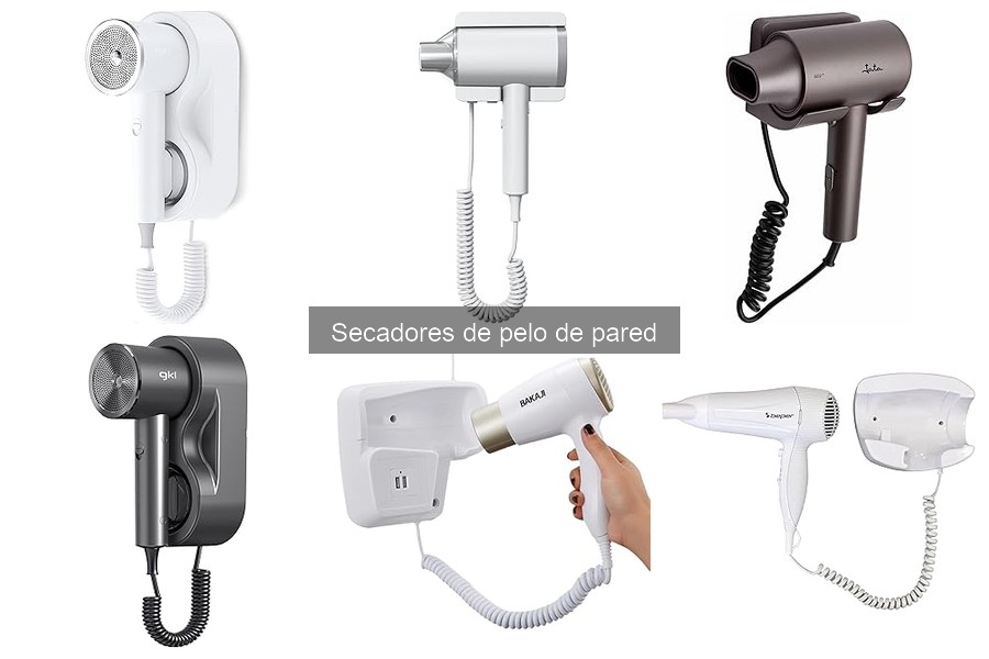 Descubre qué es un secador de pelo de pared