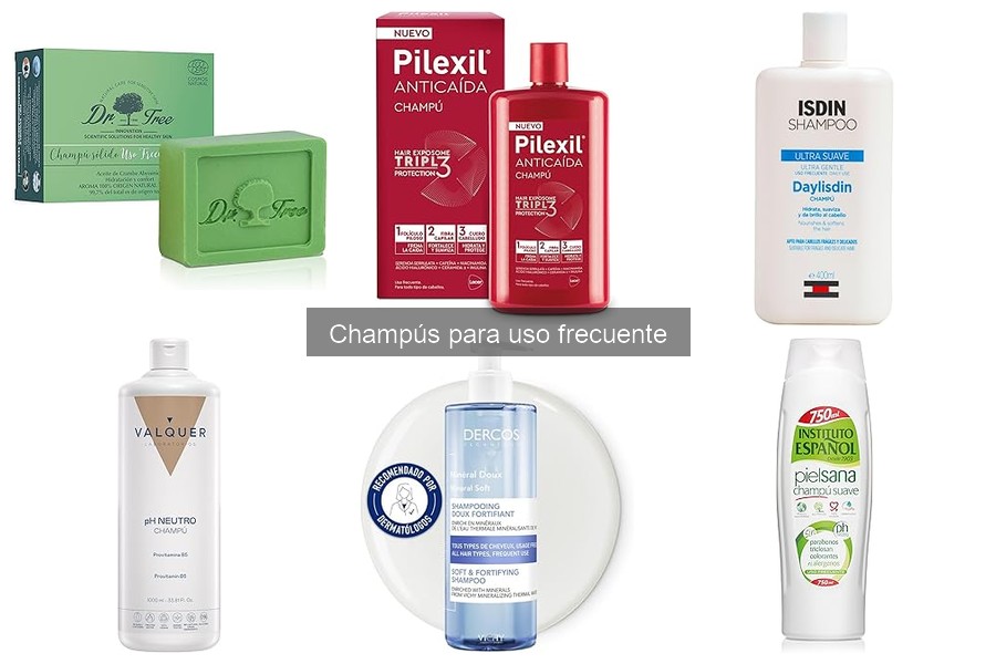 Descubre qué son los champús para uso frecuente