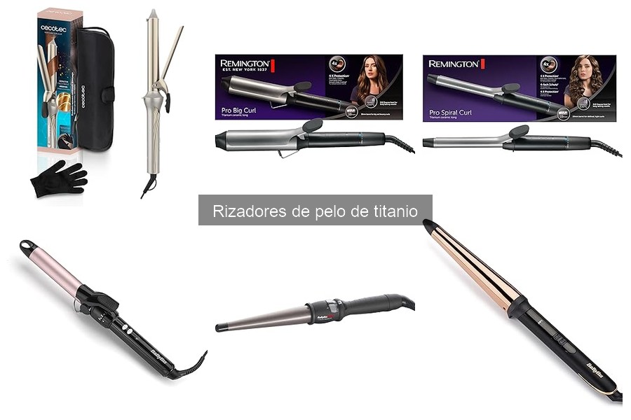 Diferencias entre rizadores de titanio estándar y profesionales