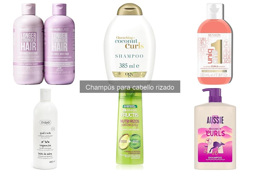 Dónde comprar champús para cabello rizado: Mejores opciones