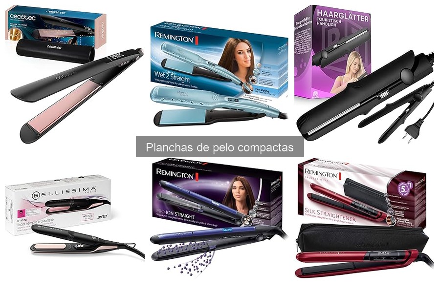 Dónde comprar las mejores planchas de pelo compactas