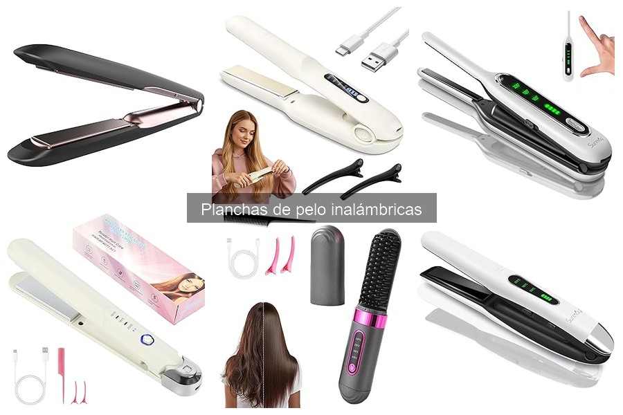 Dónde comprar las mejores planchas de pelo inalámbricas