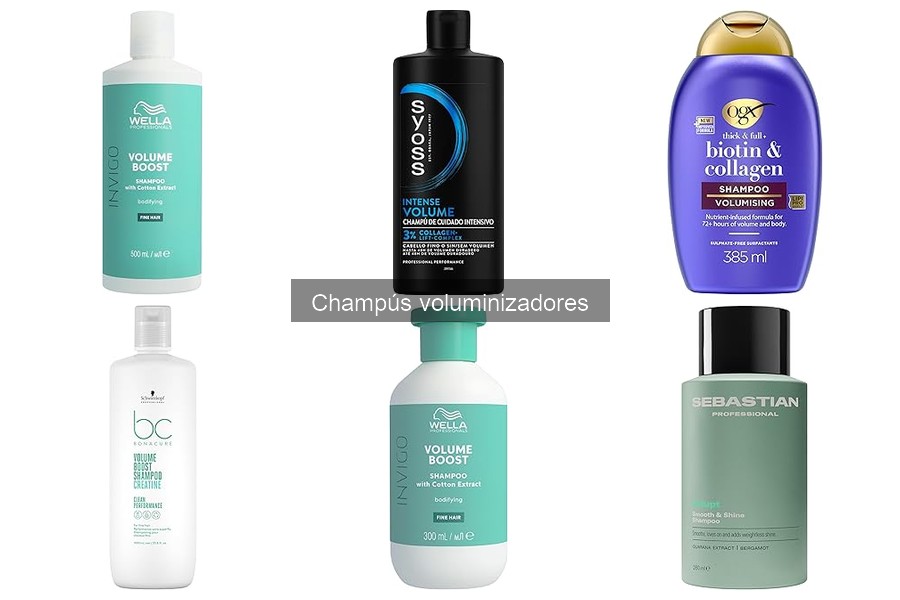 Dónde comprar los mejores champús voluminizadores