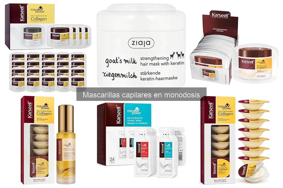 Dónde comprar mascarillas capilares en monodosis al mejor precio
