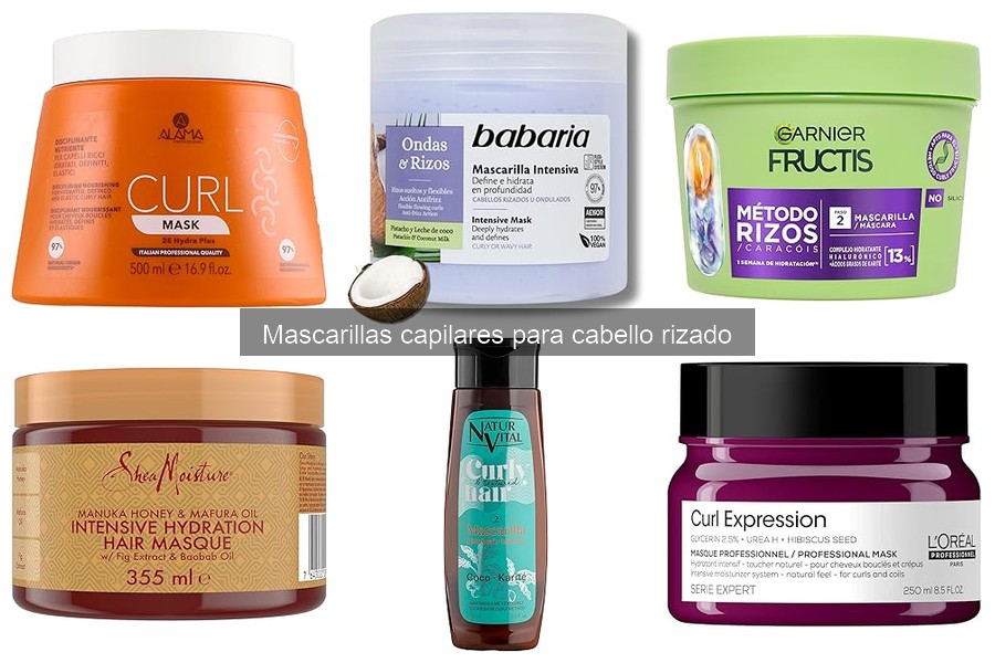 Dónde comprar mascarillas capilares para cabello rizado