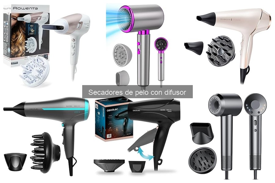 Dónde comprar secadores de pelo con difusor: Guía completa