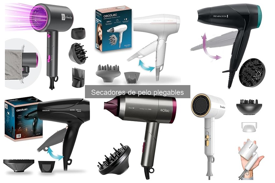 Dónde comprar secadores de pelo plegables a buen precio