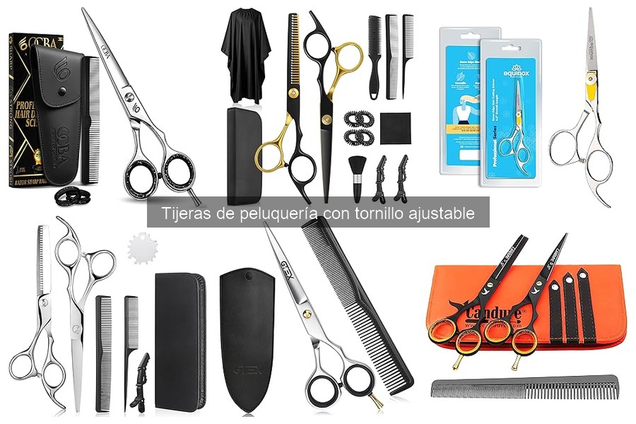 Dónde comprar tijeras de peluquería con tornillo ajustable