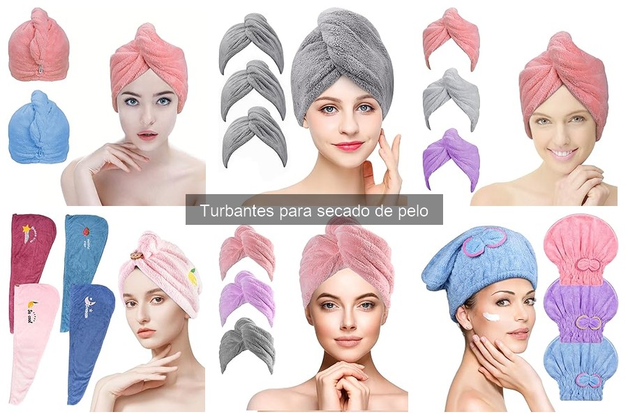 Dónde comprar turbantes para secado de pelo al mejor precio